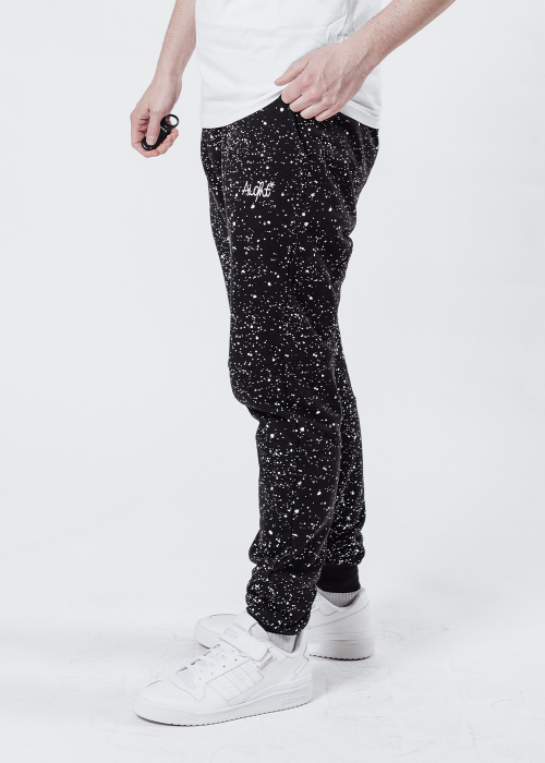 Aight* Sweatpant - "OG Emb" cosmo black