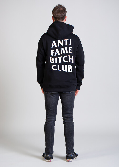 Aight* Hoodie - Anti Fame Bitch Club black S