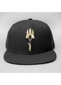 Aight* Cap - Flying Emb black gold