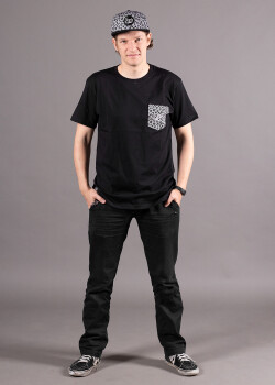 Krogi T-Shirt - Bird Leo PCT black