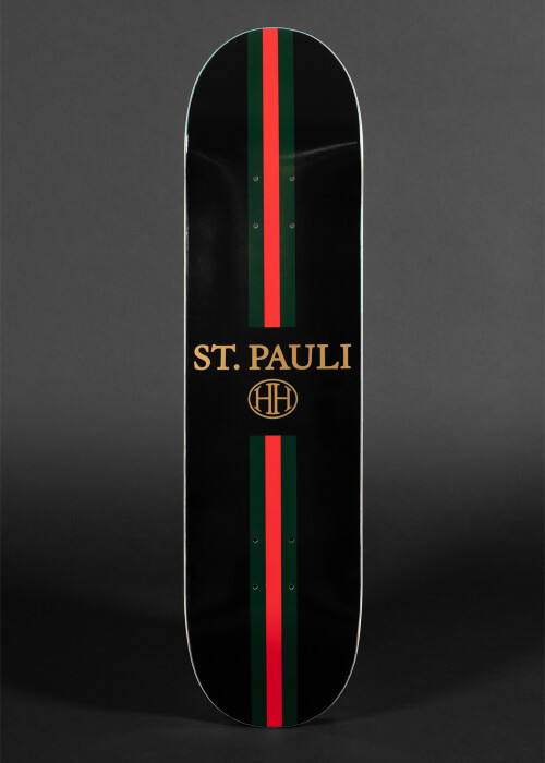 Aight* Skateboard Deck - St.Pauli black 8.00 Inch