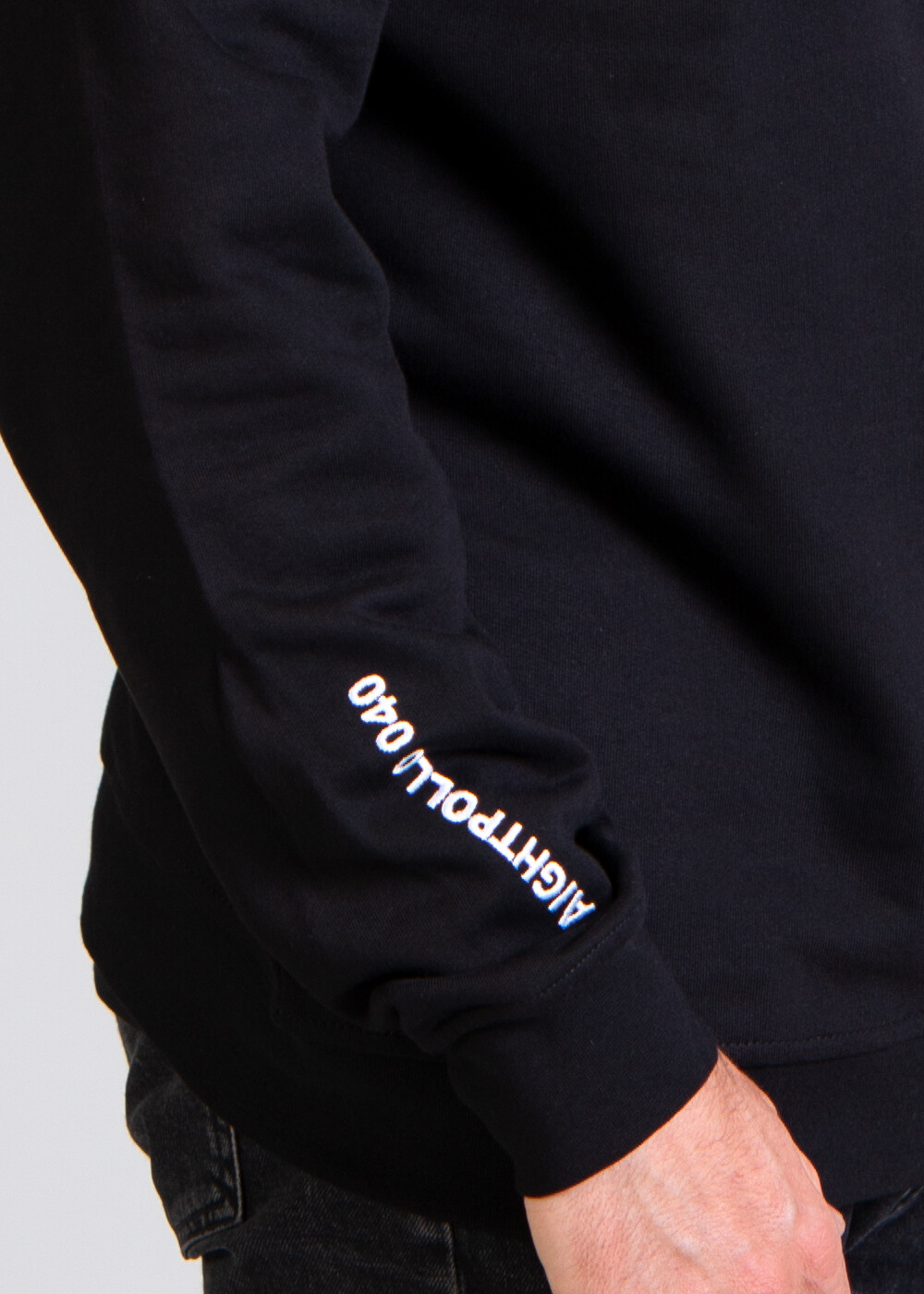 Aight* Sweatshirt - Aightpollo black L