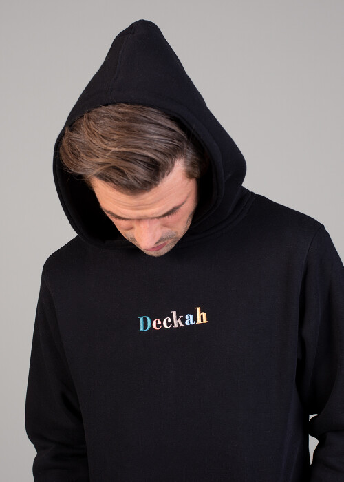 Aight* Hoodie - DECKAH black