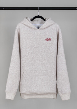 Aight* Hoodie - Focus creme melange