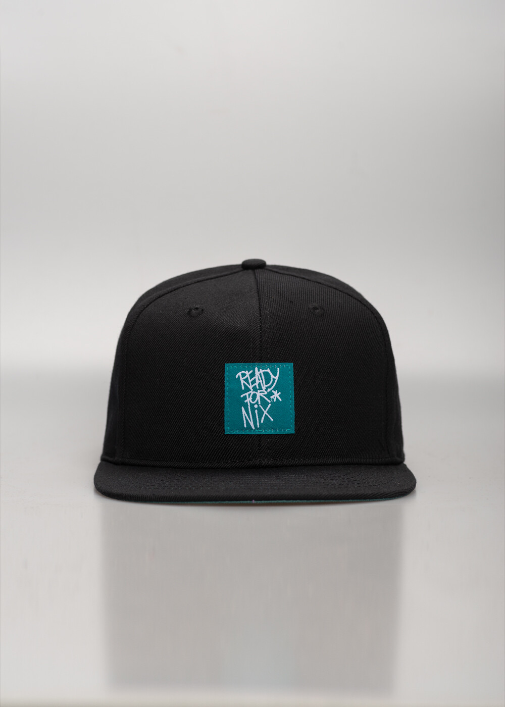 Aight* Cap - Ready for Nix Tag Patch black teal