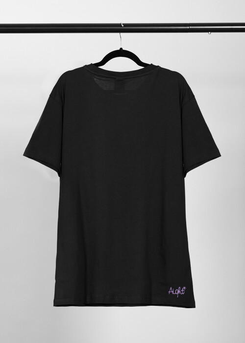 Aight* T-Shirt - Criss Cross black