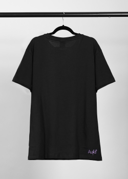 Aight* T-Shirt - "Criss Cross" black