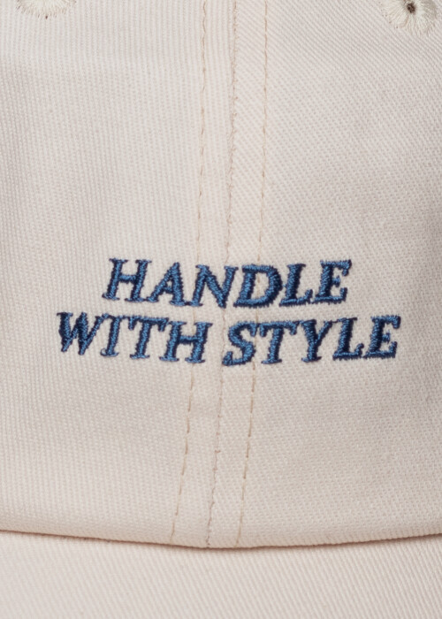 Aight* Dad Hat - Handle with Style creme white