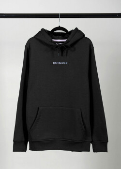 Aight* Hoodie - &quot;Outsider&quot; black / white