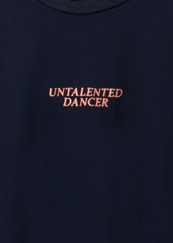 Aight* T-Shirt - "Untalented Dancer" dark marine