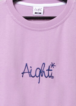 Aight* T-Shirt - "OG Center" lavendel