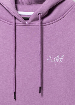 Aight* Hoodie - "OG Emb" lavendel