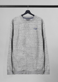 Aight* Sweatshirt - "OG Emb" cliff wash