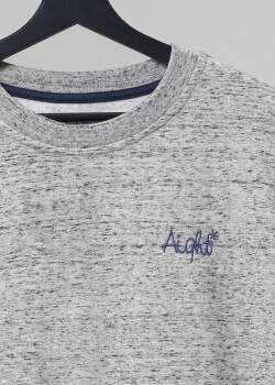 Aight* Sweatshirt - "OG Emb" cliff wash