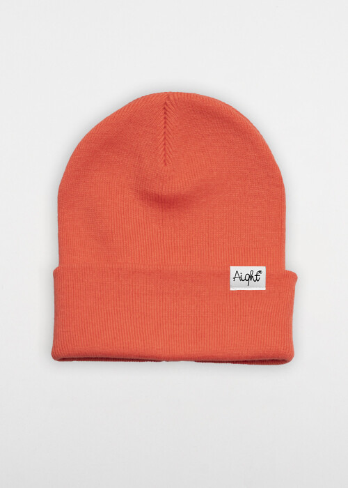 Aight* Beanie OG Loop Patch coral