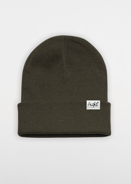 Aight* Beanie OG Loop Patch olive