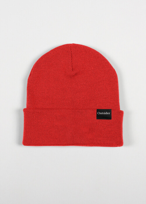 Aight* Beanie Outsider red