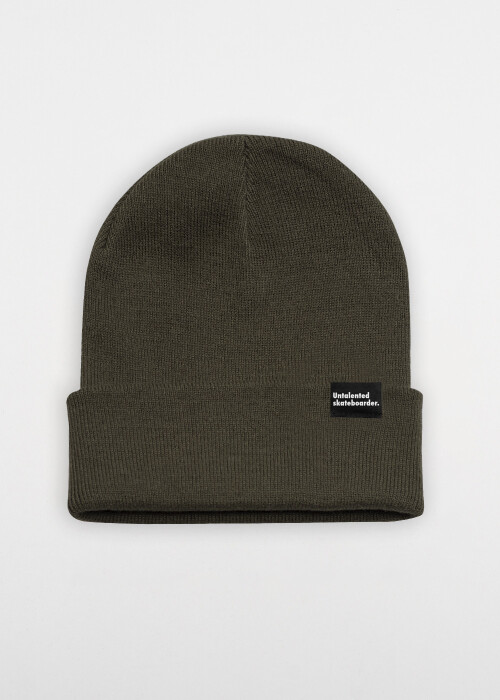 Aight* Beanie "Untalented Skateboarder" olive