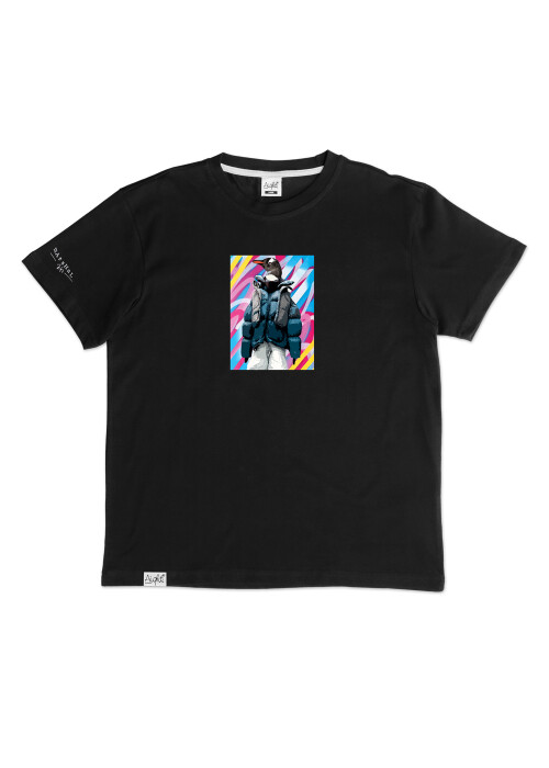 Aight* x Marshal T-Shirt - "Penguin" black