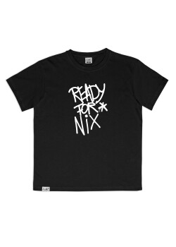 Aight* T-Shirt - &quot;Ready for Nix&quot; black...