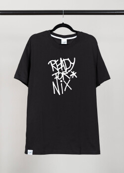 Aight* T-Shirt - "Ready for Nix" black white