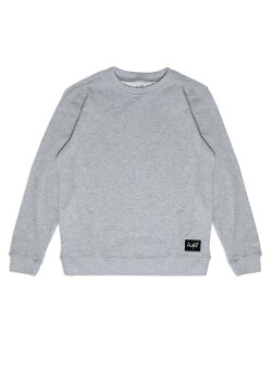 Aight* Sweatshirt - "Optimists" grey melange