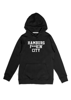 Aight* Hoodie - "Hamburg Fuckin City" black white