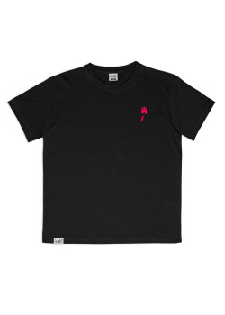 Aight* T-Shirt - &quot;Flying&quot; black red