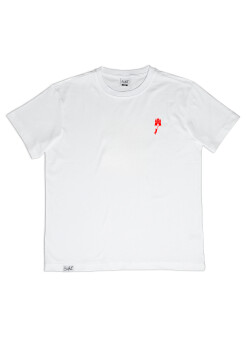 Aight* T-Shirt - &quot;Flying&quot; white red