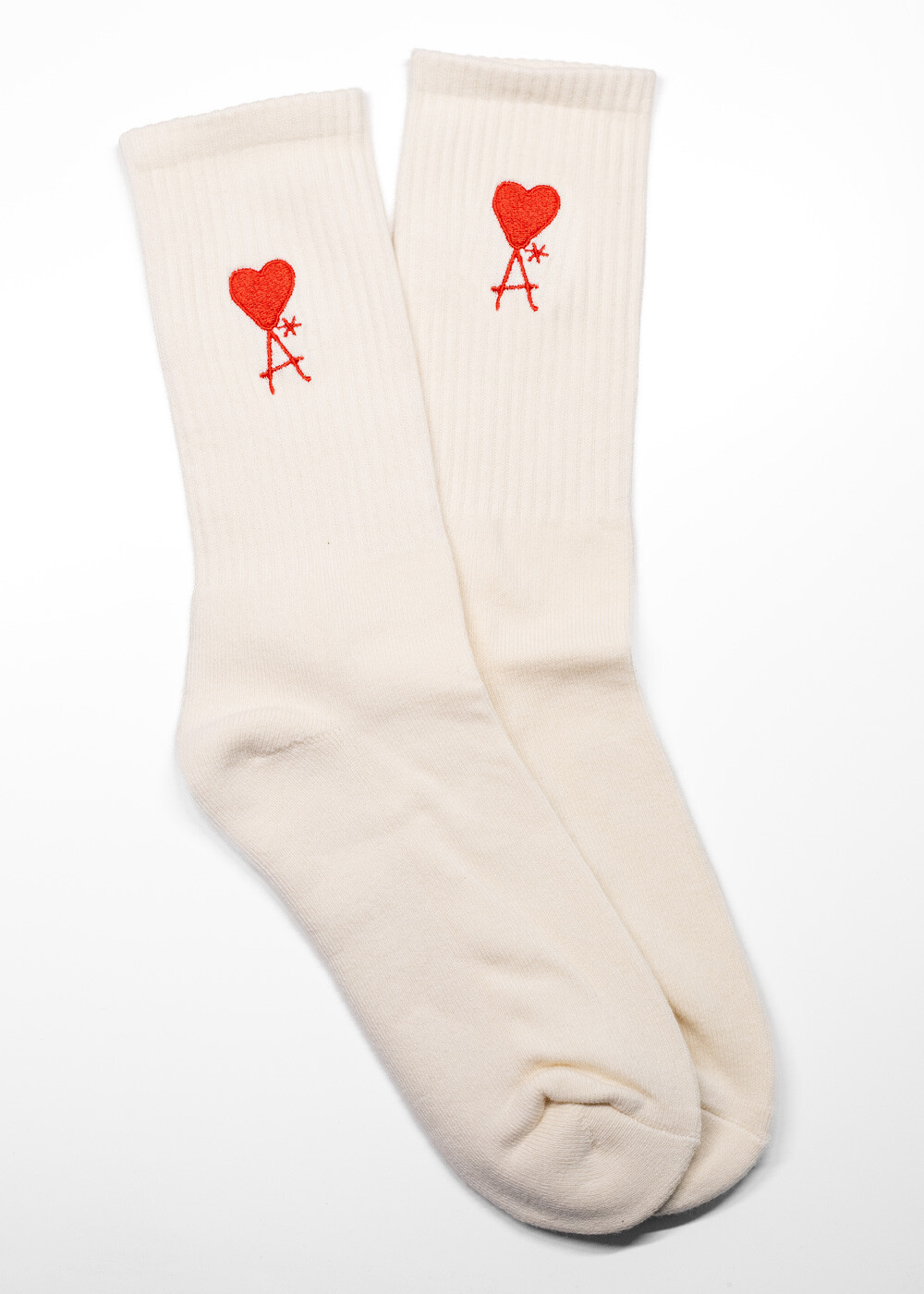 Aight* Socken "Hearthy" creme white red