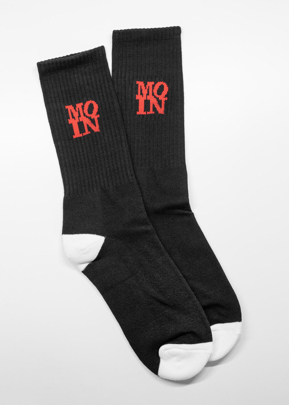 Aight* Socken "Moin" blk red