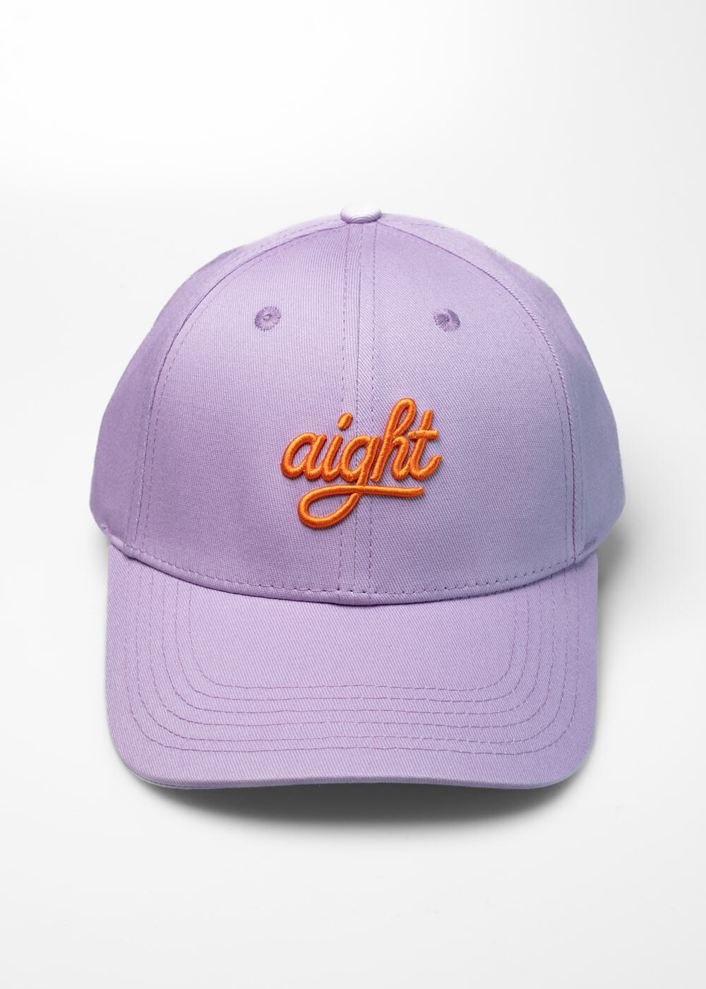 Aight* Dad Hat - "Script" lavendel