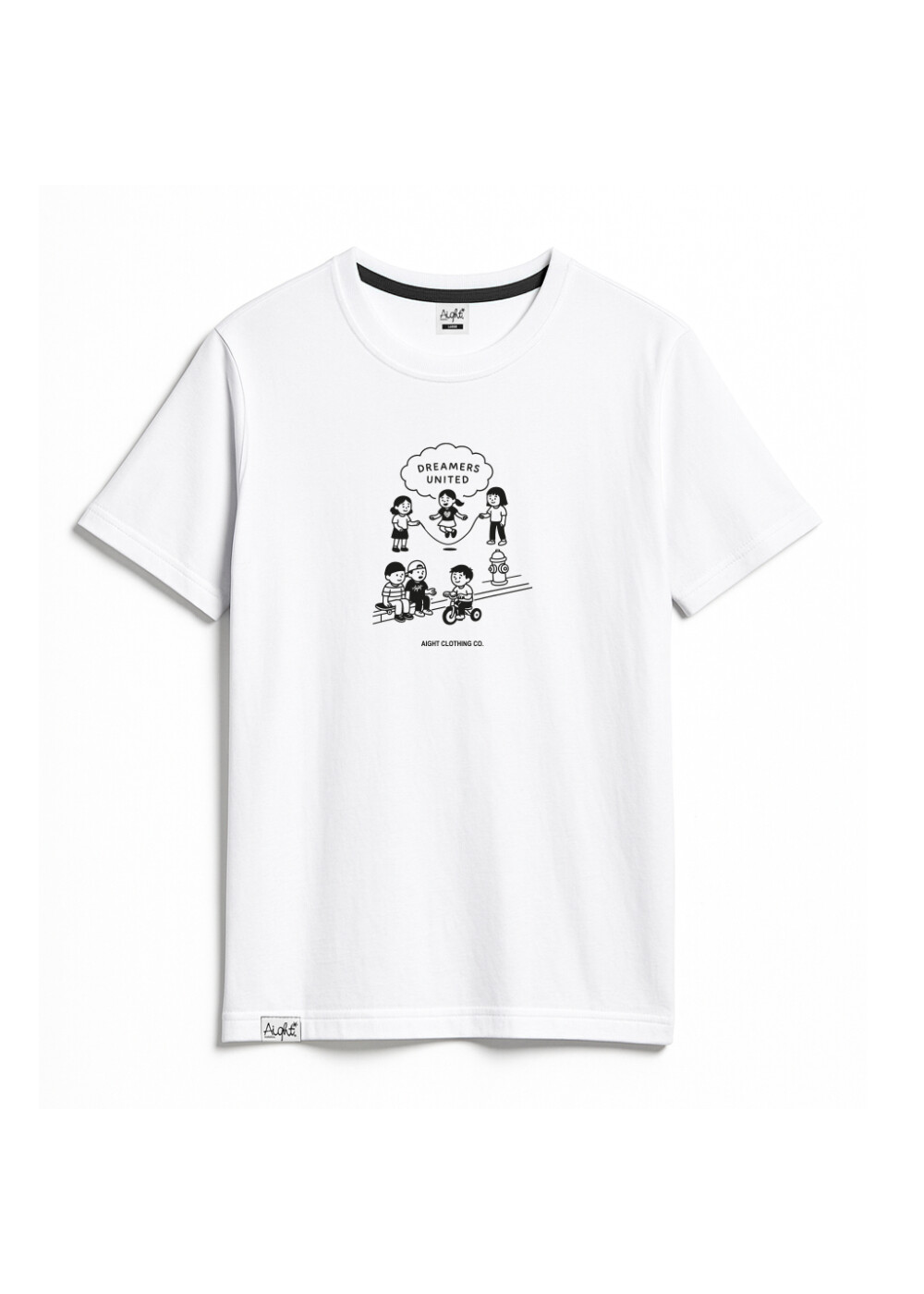 Aight* T-Shirt - "Dreamers" wh box