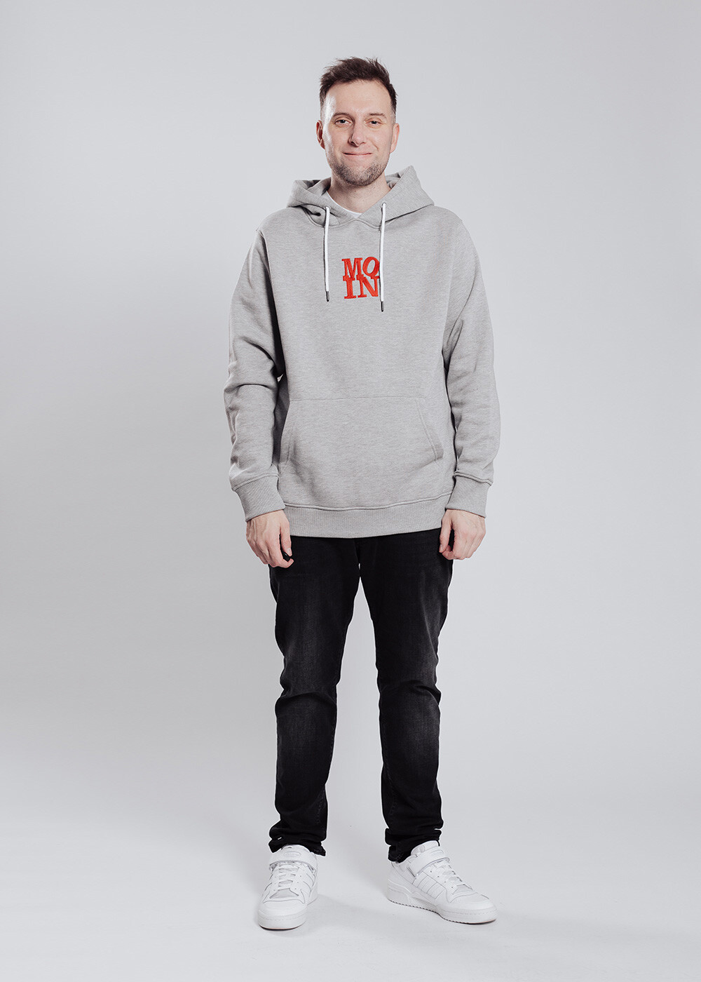 Aight* Hoodie - "Moin" heather box