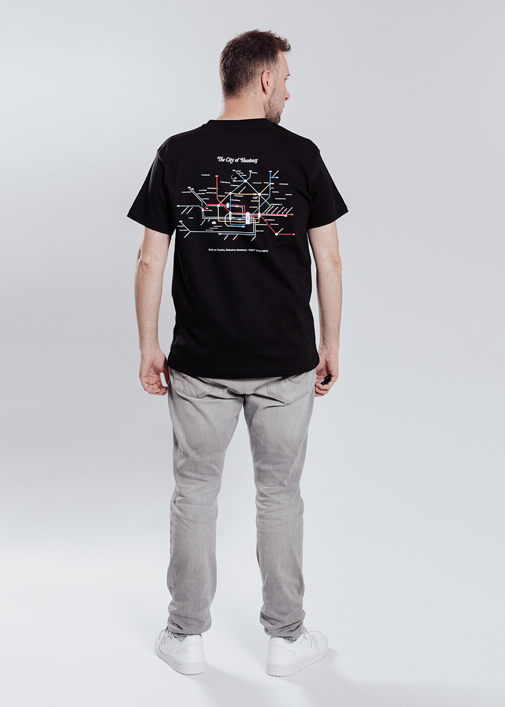 Aight* T-Shirt - "District Map" black