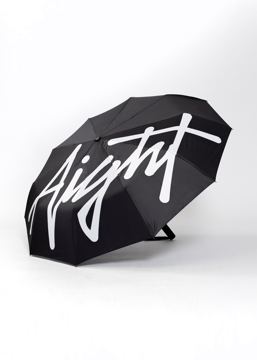 Aight* Regenschirm "Tag" deep black