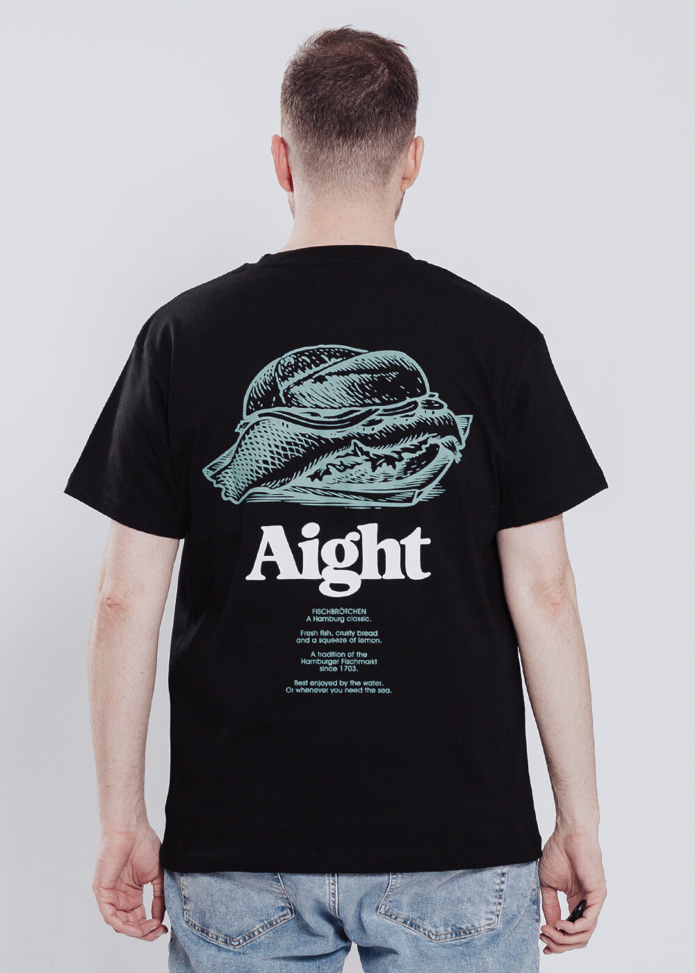 Aight* T-Shirt "Fresh Fish" black