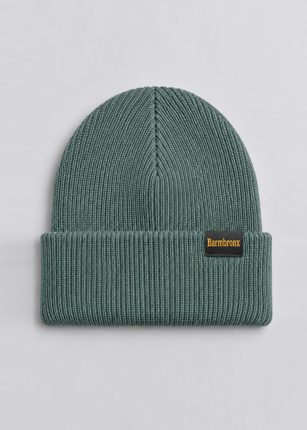 Aight* Knit Beanie - "Barmbronx" marine green